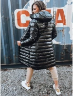 Dámska prešívaná zimná bunda LESSI black FashionStreet TY3353 Dámska prešívaná zimná bunda LESSI black FashionStreet TY3353