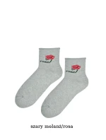 Vzorované netlačiace ponožky Steven art.099 35-40 Vzorované netlačiace ponožky Steven art.099 35-40