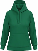 Kariban K 473 Dámska mikina s kapucňou 20.K473 kelly green
