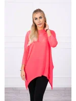 Mikina s potlačou kolesa ružová neónová