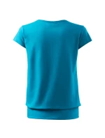 Dámske tričko City tyrkysová