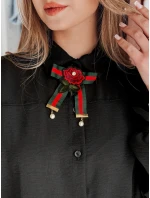 Dámske nadrozmerné dlhé tričko s mašľou LOSANDO black FashionStreet DY0453 Dámske nadrozmerné dlhé tričko s mašľou LOSANDO black FashionStreet DY0453