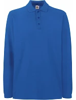 Fruit of the Loom Premium Polo LSL Piqué – polokošeľa s dlhým rukávom 16.3310, kráľovská modrá Fruit of the Loom Premium Polo LSL Piqué – polokošeľa s dlhým rukávom 16.3310, kráľovská modrá