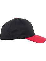 Flexfit 6277T/6277TT 6-panelová čiapka Flexfit Wooly Combed 55.277T čierna/červená