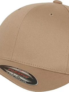 Flexfit 6277 6-panelová čiapka Flexfit Wooly Combed 55.6277 khaki