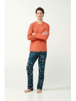 Vamp - Pánske pyžamo s potlačou 21611 - Vamp