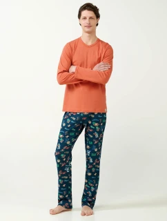 Vamp - Pánske pyžamo s potlačou 21611 - Vamp