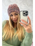 Fleecová čiapka Merry K225 v červenej farbe