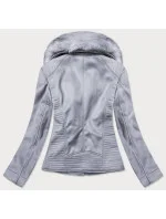 Dámska semišová bunda s kožušinou (6501big)