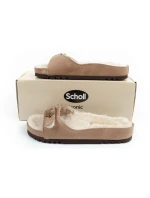 Scholl Iconic MEG Taupe W F303171062 dámske žabky