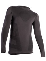 Detské termo tričko s dlhým rukávom IRON-IC (fleece) - čierne Farba: čierna, Veľkosť: