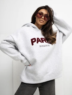 Mikina RV BL A1041.59 svetlo šedá