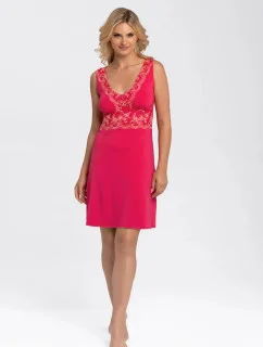 Dámska nočná košeľa Louise fuchsiová - Babella