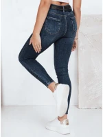 Dámske skinny džínsy modré FashionStreet UY2787