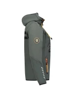 Geografické Nórsko Reine Ass A EO DB 007 W WU8184F/GNO - Tmavo šedá / oranžová softshellová bunda