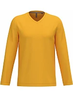 Kariban K 358 Pánske tričko s výstrihom do V a dlhými rukávmi 20.K358 yellow Kariban K 358 Pánske tričko s výstrihom do V a dlhými rukávmi 20.K358 yellow