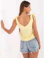 Dámsky top WN TP 1705.69 svetlo žltý