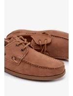 Pánske kožené mokasíny Big Star - Camel Pánske kožené mokasíny Big Star - Camel