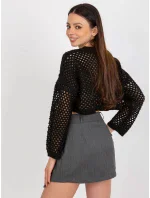 Dámska sukňa BA SD 3105.33P tmavo šedá - Coosh