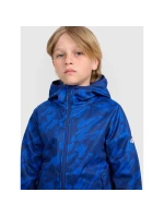 Chlapčenská vetruodolná softshellová bunda s membránou 5000 4F 4FJRAW25TSOFM508-90A