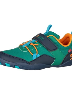 Topánky Trollkids Skaland Barefoot Hiker morská zelená/madeirská modrá/západ slnka v Sahare