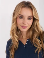 Blúzka WT BZ A1158.13 tmavomodrá