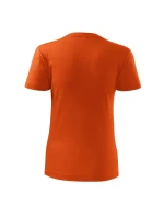 Klasické nové tričko dámske oranžové