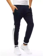 FashionStreet pánske tmavomodré tepláky UX3361 FashionStreet pánske tmavomodré tepláky UX3361