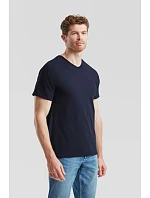Fruit of the Loom Valueweight V-Neck T Tričko s výstrihom do V 16.1066 biele