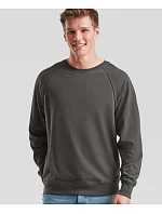 Fruit of the Loom Lightweight Raglan Sweat Pánska raglánová mikina 16.2138 light graphite