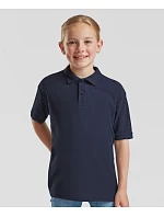Fruit of the Loom Kids 65/35 Polo Detské piqué polo 16.3417 tmavomodrá