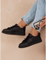 Dámske športové tenisky SNEAKI black FashionStreet ZY0823 Dámske športové tenisky SNEAKI black FashionStreet ZY0823
