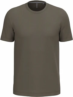 Kariban K 356 Pánske tričko 20.K356 tmavá khaki