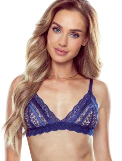 Dámska podprsenka Hariet modrá - ELDAR
