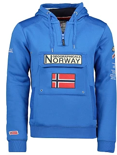 Geographical Norway GYMCLASS MEN CAMO 100 (WT1663H/GN/MILITAIRE BLUE)
