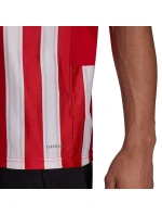 Pánske pruhované futbalové tričko 21 M GN7624 - Adidas
