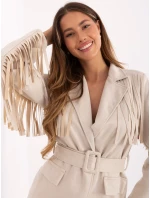 Kabát IT EN 5792.33 svetlo béžový