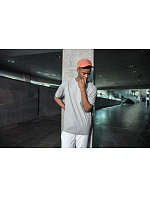 Build your Brand BY 102 Oversize tričko z hrubej bavlny 56.0102 cherry