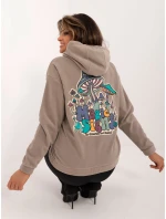 Mikina D20005M02679A dark lilac Mikina D20005M02679A dark lilac