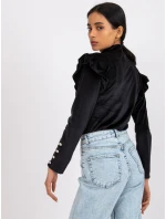 Blúzka DHJ BZ 6533A.44P čierna Blúzka DHJ BZ 6533A.44P čierna