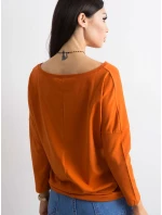 Blúzka RV BZ 4691.44P tmavo oranžová