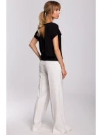 Dámska blúzka M498 - čierna - Moe Dámska blúzka M498 - čierna - Moe