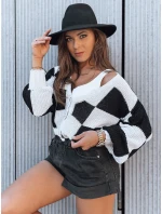 CASIE dámsky sveter čierny FashionStreet MY1534