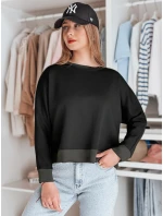 Dámska oversize maslová mikina s príveskom NUBISS čierna FashionStreet RY2802 Dámska oversize maslová mikina s príveskom NUBISS čierna FashionStreet RY2802
