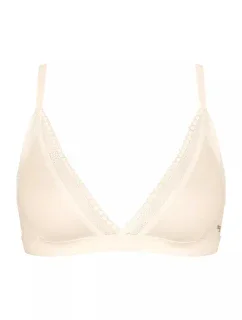 Dámske nohavičky GO Ribbed R Bralette - WHITE - ecru 6308 - SLOGGI