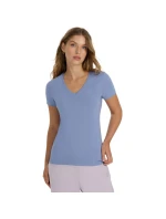 Dámske tričko 4F F2969 denim 4FWAW25TTSHF2969 32S