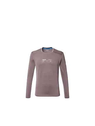 Pánske tričko MILLET Intense Ts Ls M, slivkovo fialové Pánske tričko MILLET Intense Ts Ls M, slivkovo fialové