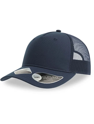 Atlantis Headwear Zion 5-panelová truckerová čiapka 33.0120 tmavomodrá/tmavomodrá Atlantis Headwear Zion 5-panelová truckerová čiapka 33.0120 tmavomodrá/tmavomodrá