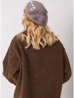 Dámska čiapka BF38834 1 tmavo fialová Dámska čiapka BF38834 1 tmavo fialová