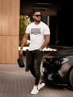 Pánske tričko 279262 biele - Ola Voga